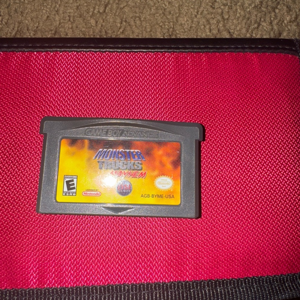 Monster Trucks Mayhem Game Boy Game